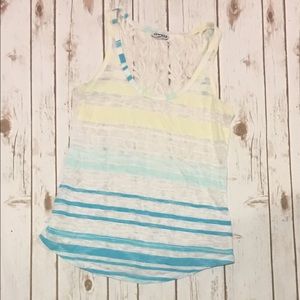 EXPRESS Lace Back Tank Top